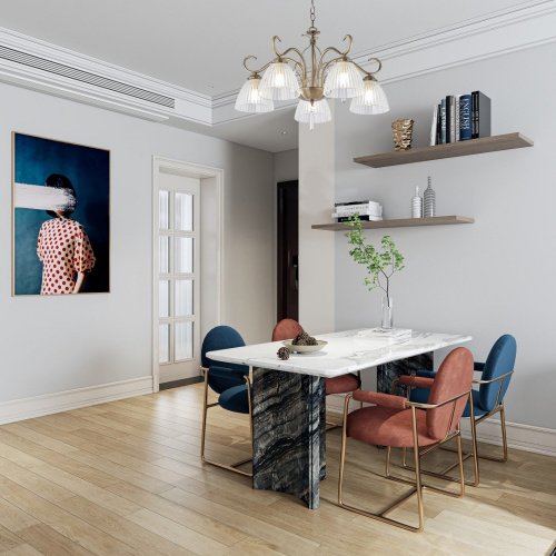 338656/5 AB Подвесная люстра Arte Milano Amalfi-8656 338656/5 AB