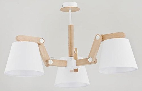 23973 Потолочная люстра Adilux Joga White 23973