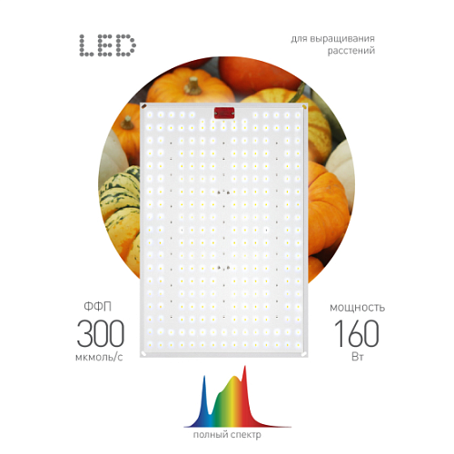 Лампа для растений ЭРА Quantum board FITO-160W-LED-QB
