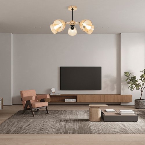Потолочная люстра Arte Milano Napoli 329007/5 GD.BK
