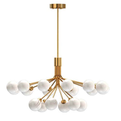 0856CL-18CO Люстра на штанге Milosh tendence Lola 0856CL-18CO