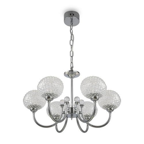 FR6026PL-06CH Подвесная люстра Freya Degni FR6026PL-06CH