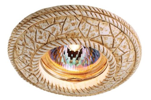 Встраиваемый светильник с узорами Sandstone 369532 Novotech