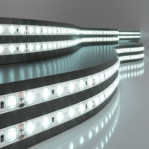 Лента светодиодная 120Led 9,6W IP65 6500K холодный белый (2835 24V 120Led 9,6W IP65) LED лента Elektrostandard 24V 9,6W IP65 Лента светодиодная 120Led 9,6W IP65 6500K холодный белый (2835 24V 120Led 9,6W IP65) a052964