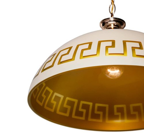 Светильник подвесной Мелодия Света Greece R4001-1P-350 YL+GD 000040374