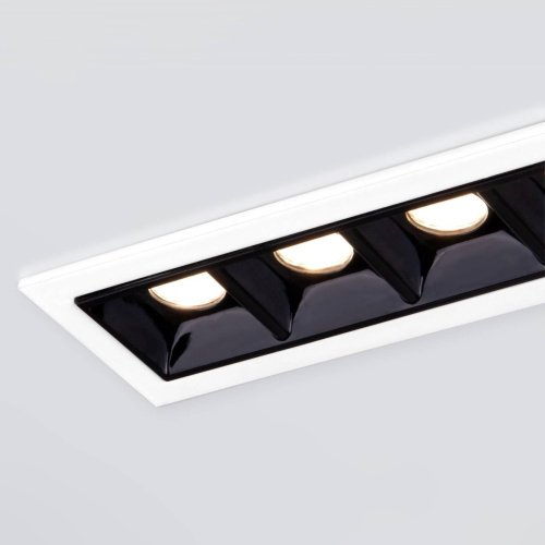 9921 LED 10W 4200K белый/черный Встраиваемый светильник Elektrostandard 9921 & 9922 & 9923 LED 9921 LED 10W 4200K белый/черный