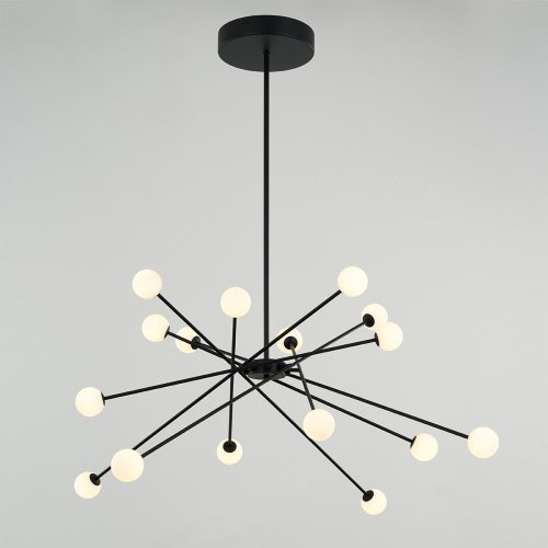 MD19001025-16A black Люстра на штанге Delight Collection MD19001025 MD19001025-16A black
