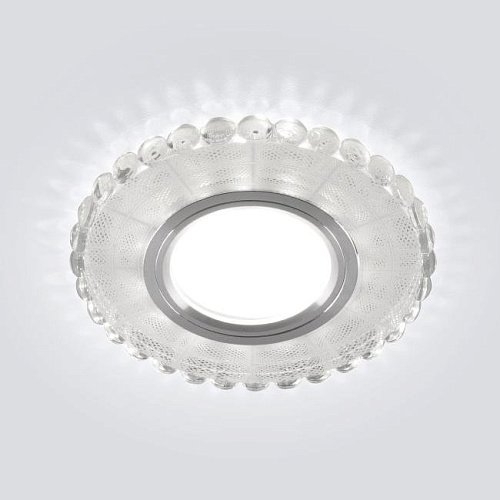 2245 MR16 SL/WH зеркальный/белый Встраиваемый светильник Elektrostandard 2245 MR16 SL/WH зеркальный/белый