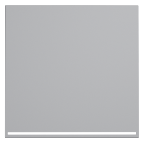 Клавиша для выключателя/переключателя одноклавишного с подсветкой, S70 (серый)