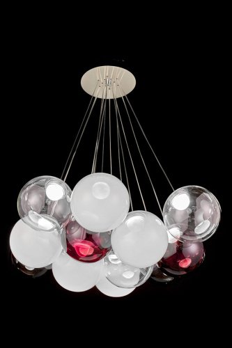 LE7723/13 Chrome Подвесная люстра LEON Molecule LE7723/13 Chrome