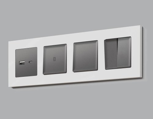 Накладка на механизм Ambrella Volt ALFA AP6530