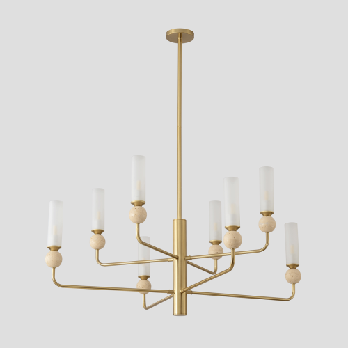 SIMPLY SP8 BRASS Люстра на штанге Crystal Lux Simply SIMPLY SP8 BRASS