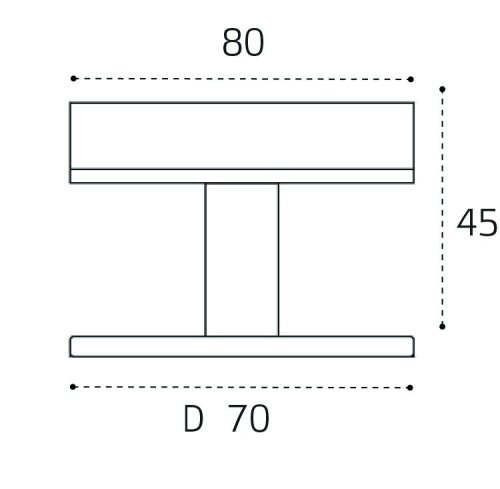Трековое крепление Italline IT08 IT08-8016 black