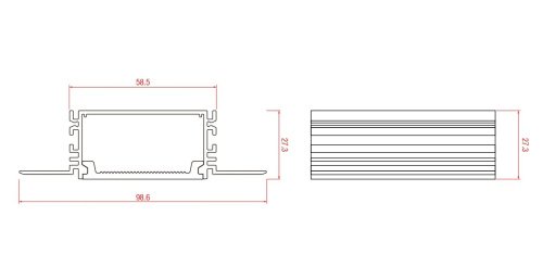 00-00049501 Профиль BT SWG DesignLed 00-00049501