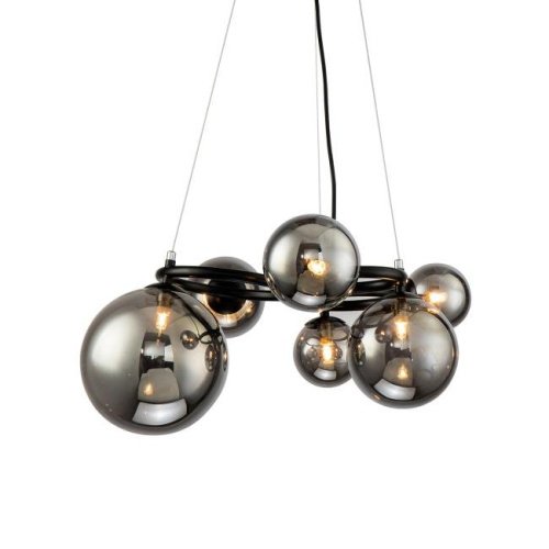 KG1202P-6 grey/clear Подвесная люстра Delight Collection Wendt KG1202P-6 grey/clear