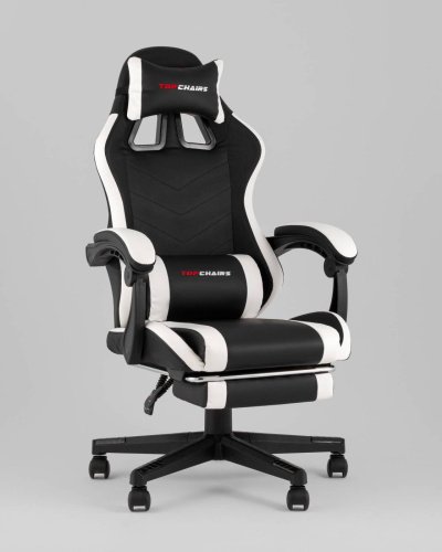 Компьютерное кресло Stool Group GF-8086 black+white