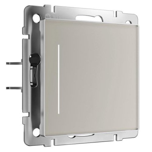 Умный сенсорный выключатель Werkel W4513641/ Умный сенсорный выключатель одноклавишный (дымчатый)