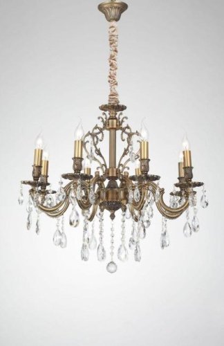 BARLETTA 1730.8 antique Подвесная хрустальная люстра Barletta Lucia Tucci BARLETTA 1730.8 antique