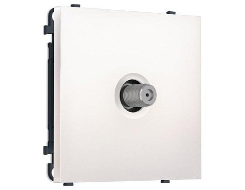 MS213050 Комплект механизма TV розетки SAT SIGMA Жемчуг 5-2400MHz 3.5dB QUANT PRO (SP2130, PR215)
