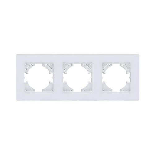 Рамка 3-постовая, белый Kollinger Eleganz Acryl EA3WH