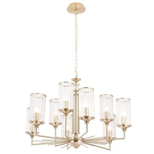 GLORIA SP9 BRASS Подвесная люстра Crystal Lux Gloria GLORIA SP9 BRASS