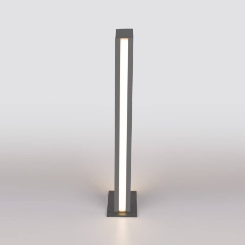 Уличный наземный светильник Elektrostandard Flat 1538 TECHNO LED серый