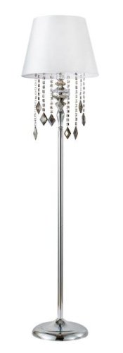 MERCEDES PT1 CHROME/SMOKE Торшер Crystal Lux Mercedes MERCEDES PT1 CHROME/SMOKE