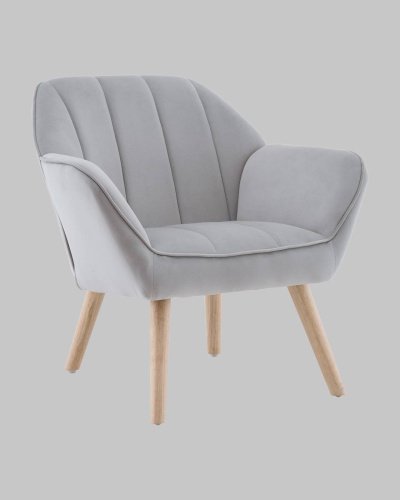 Кресло Stool Group Руди QH-2802K HLR-14 light grey