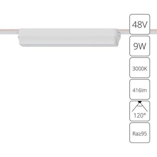 Трековый светильник Arte Lamp Rapid A1153PL-1WH