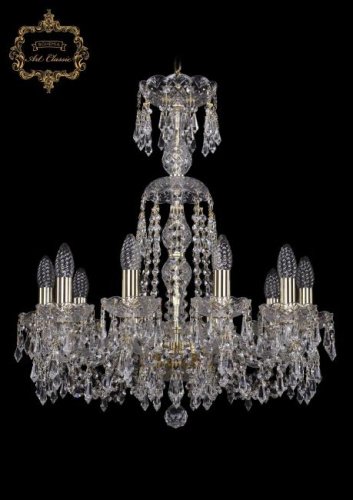 11.23.10.200.XL-64.Gd.Dr Подвесная хрустальная люстра 11.23 Art Classic 11.23.10.200.XL-64.Gd.Dr
