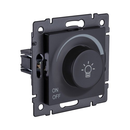 REA-027BM Светорегулятор универсальный 500W, черный матовый Kollinger REA-027BM для Aspekt, Eleganz, Reflex