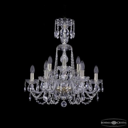 Подвесная хрустальная люстра 1402 Bohemia 1402/6+3/195/XL-64 G