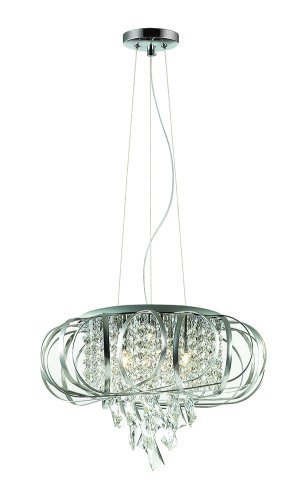 3477/5 Подвесная хрустальная люстра Udessa Odeon Light 3477/5