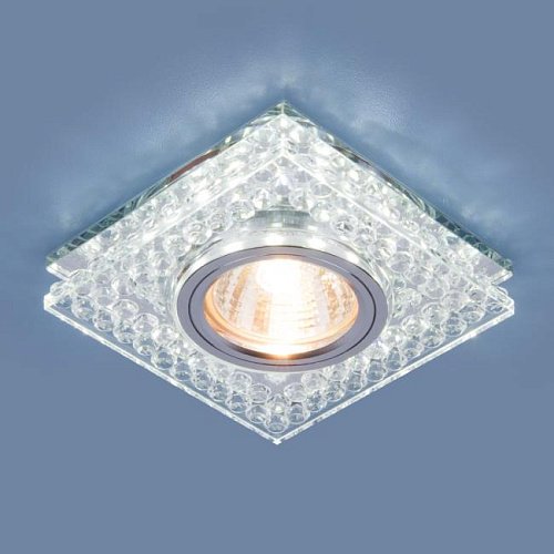 8391 MR16 CL/SL прозрачный/серебро Встраиваемый светильник Elektrostandard 8391 8391 MR16 CL/SL прозрачный/серебро