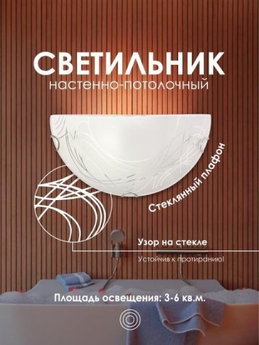 Настенно потолочный светильник Мелодия Света Snow White 000059672