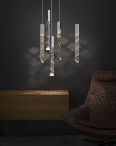 OM8201013-5 chrome Светильник подвесной Delight Collection Trinity OM8201013-5 chrome