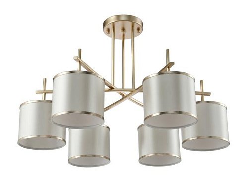 SERGIO PL6 GOLD Потолочная люстра Crystal Lux Sergio SERGIO PL6 GOLD