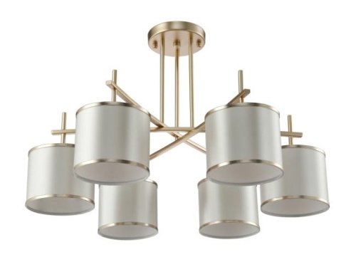 SERGIO PL6 GOLD Потолочная люстра Crystal Lux Sergio SERGIO PL6 GOLD
