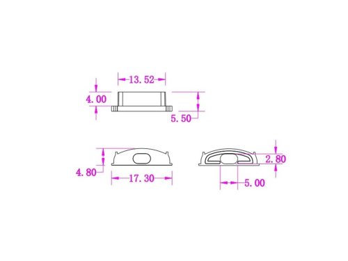 Заглушка для профиля ARC SWG Standard 00-00008622