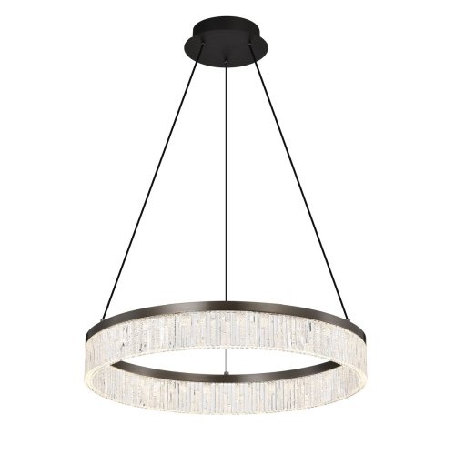 Подвесная люстра P0615 Delight Collection P0575-800A silver grey