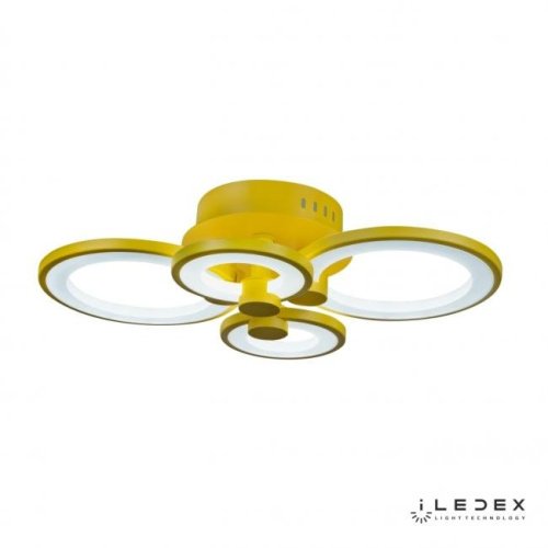 Потолочная люстра ILedex Ring A001/4 YELLOW