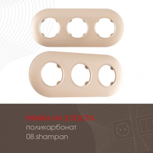 502.08-3.shampan Рамка Arte Milano Am-502.08 502.08-3.shampan