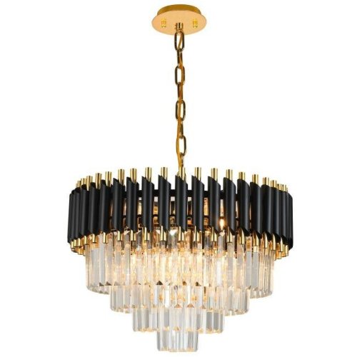 Подвесная люстра Natali Kovaltseva Darian DARIAN 76017/10C GOLD BLACK