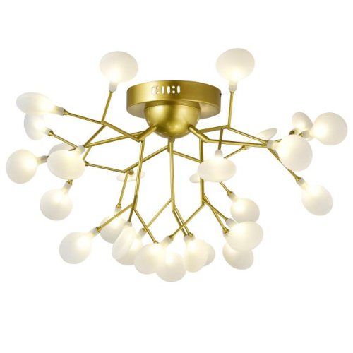 Потолочная люстра Natali Kovaltseva Grace GRACE 75126/6C GOLD SATIN