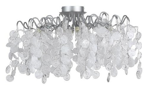 TENERIFE PL8 SILVER Потолочная люстра Crystal Lux Tenerife TENERIFE PL8 SILVER