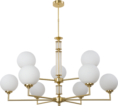 Люстра на штанге Kutek Artu Glass ART-ZW-9(ZM) G