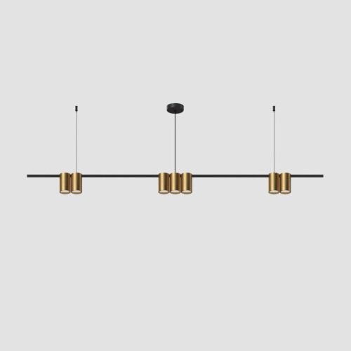 DK4063-BK+SG Светильник подвесной Denkirs Orbit DK4063-BK+SG