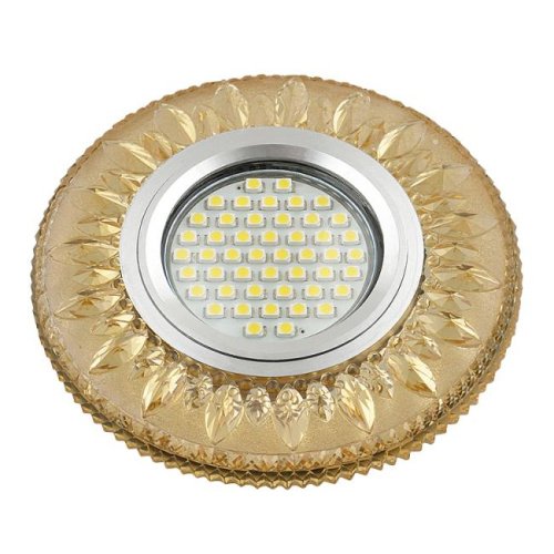Встраиваемый светильник Fametto Luciole DLS-L141 GU5.3 GLASSY/GOLD