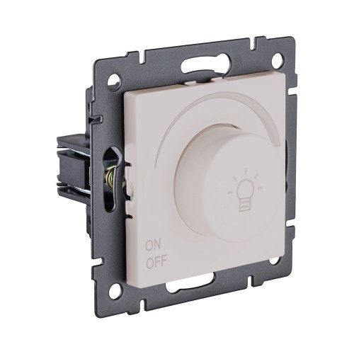 REA-027CM Светорегулятор универсальный 500W, кашемир матовый Kollinger REA-027CM для Aspekt, Eleganz, Reflex