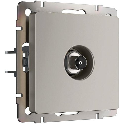 W1283004/ TB-розетка оконечная (дымчатый) Розетка Werkel W1283004/ ТВ-розетка оконечная (дымчатый)